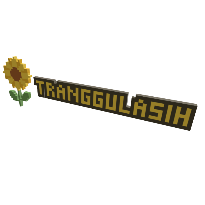 Tranggulasih Head Sign 8-Bit
