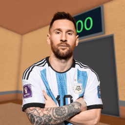 Lionel Messi Football Argentina Elevator!