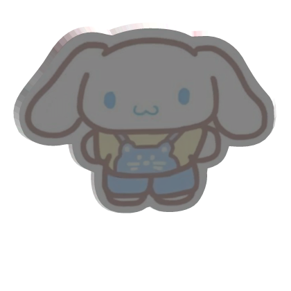 ♡ Cute Cinnamoroll face sticker ♡ Roblox item