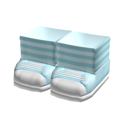 tweencore blue sneakers shoes with striped socks