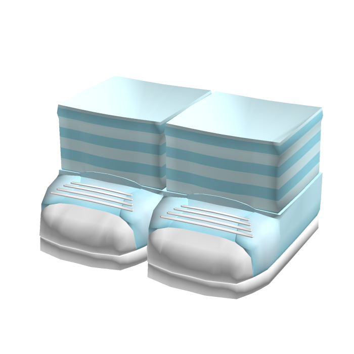 tweencore blue sneakers shoes with striped socks