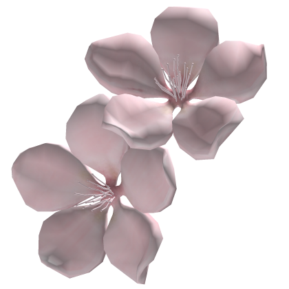 Pastel Pink Sakura Cherry Blossom Flowers Clip  Roblox item