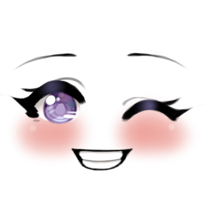 A Playful Wink Roblox decal