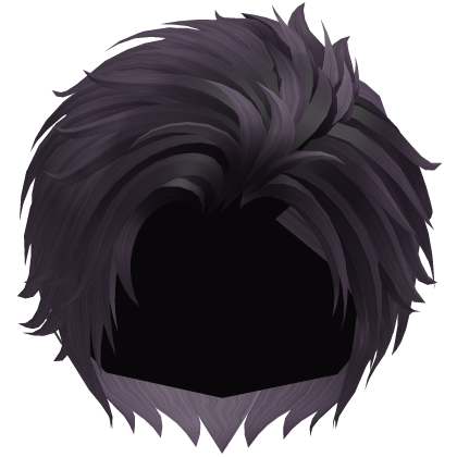 Purple Side Comb Over Anime Boy Hair