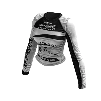 Graffiti Hashiriya Streetracer Top (White)