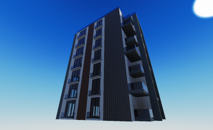 Modern Lux Building (empty) preview 3