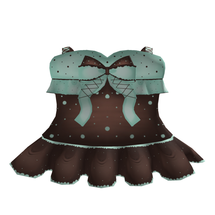 🤎💚 Mint Chocolate Chip Ice Cream Dress