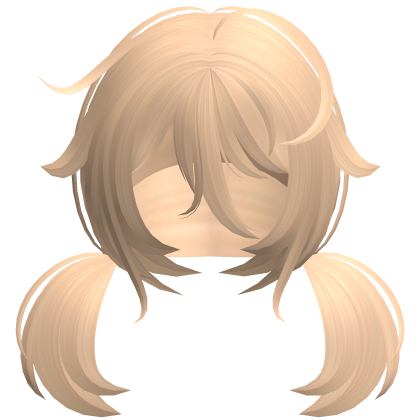 ♡ Kawaii Tweencore Messy Anime Blonde Pigtails 🍀
