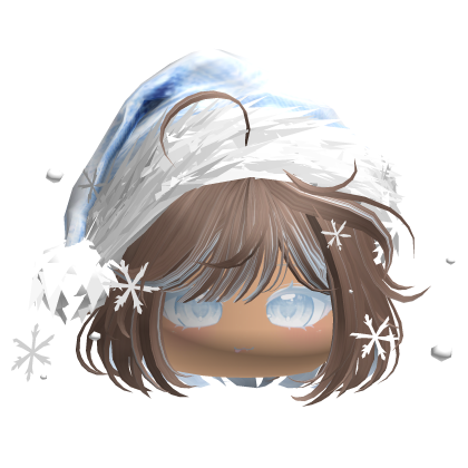 Christmas Bob w/Santa Hat (Brown&Blue)