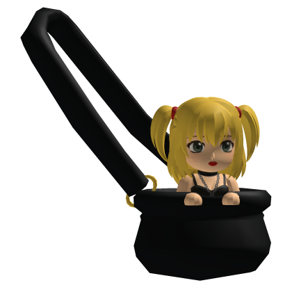 Misa amane death note in bag