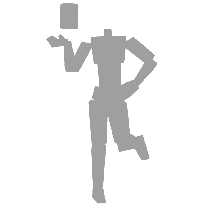 ♡ cute headless profile pose