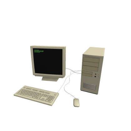 Old Computer Mesh PBR