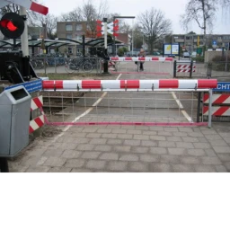 automatic dutch railroad crossings icon
