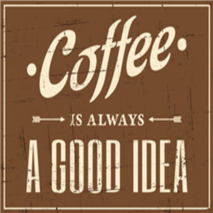 Coffee Poster Roblox decal
