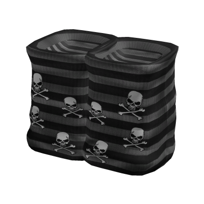 Emo Skull Leg Warmers