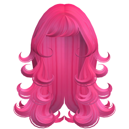 long layered mini swirls in hot pink Roblox item