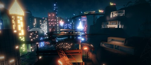 Cyberpunk Palm City