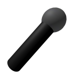 Large Reporter Mic
