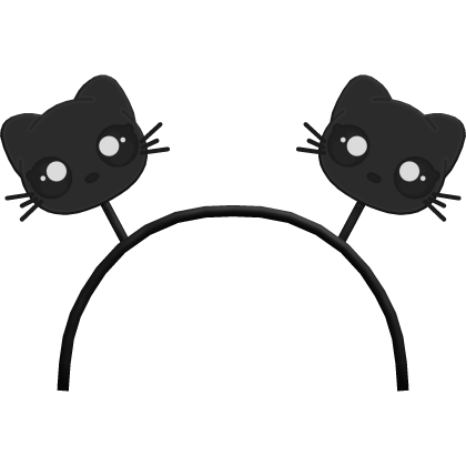 halloween | kitty headband Roblox item