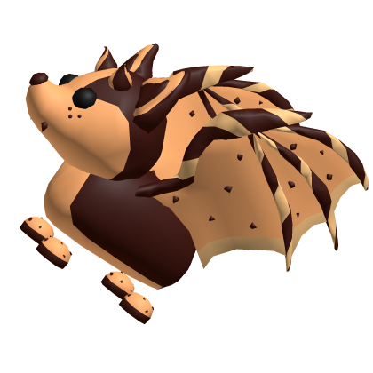 ♡ adopt me holdable chocolate chip bat dragon ♡ Roblox item