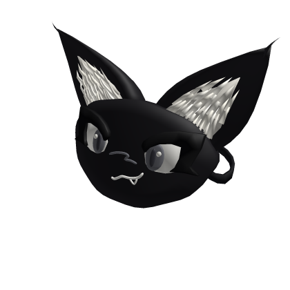 Kawaii Goth Kitty Sleep Mask