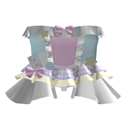 kawaii pastel jester clown dress Roblox item