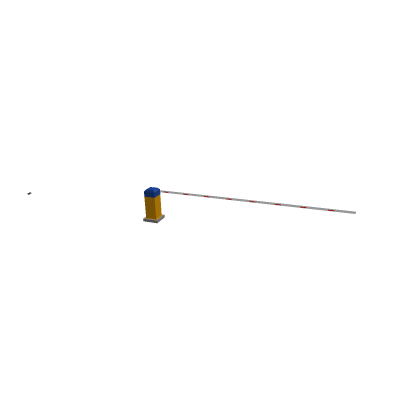 traffic inu. Gate Barrier (added stop button)