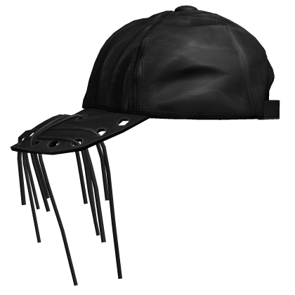 Thrifted Sideways Cap (Black) Roblox item