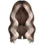 Two-Tone Waterfall Waves in Brown & Blonde