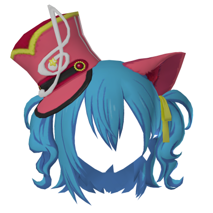 The Sparkling Magic of Smiles Miku Hair Roblox item