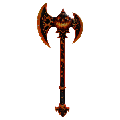 (FREE) Halloween Pumpkin Battle Axe