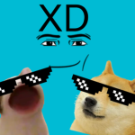 Pop cat & doge team