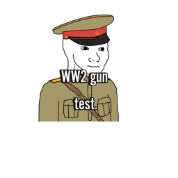 WW2 gun test.