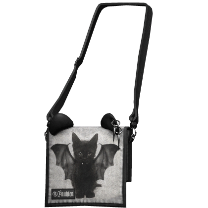 Vampire Cat Messenger Bag 