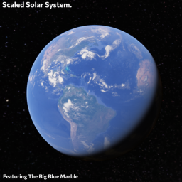 Scale Solar System