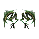 Flesh Wings Green