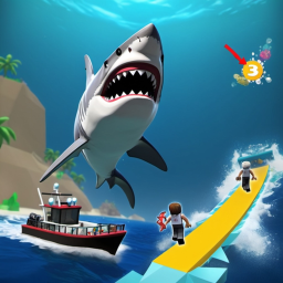 Shark Obby:  Ocean Escape!