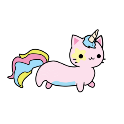 Super Kawaii Unicorn Cat Roblox decal