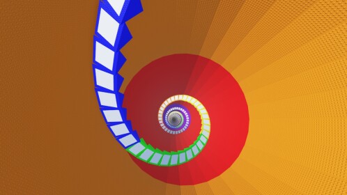 Spiral Wedge Tower