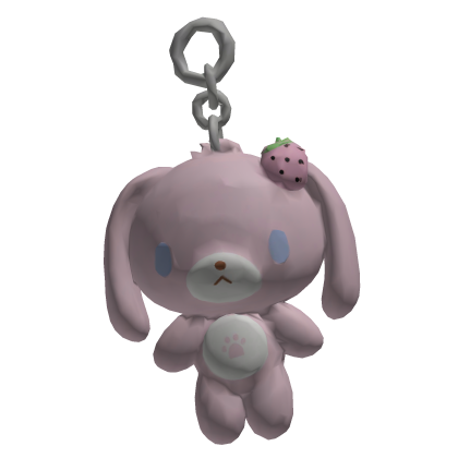 Pink bear Keychain