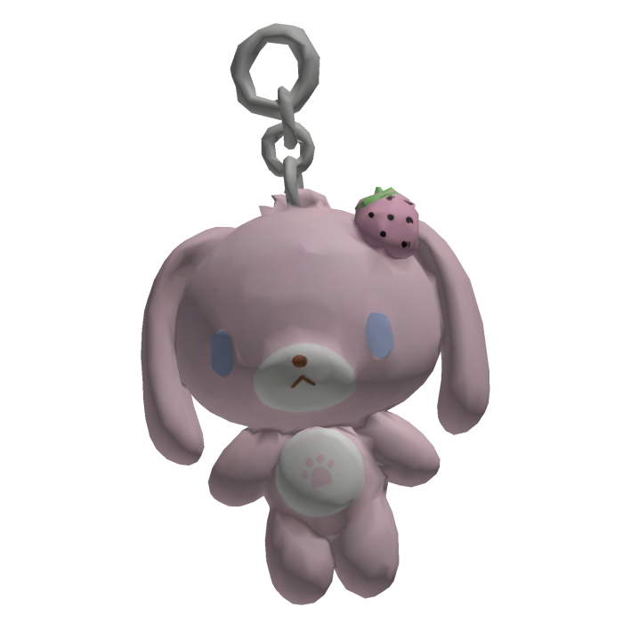 Pink bear Keychain