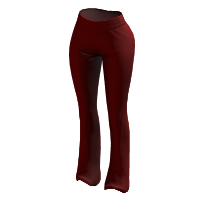 Tracksuit Pants Red Euina Baddie Cozy 2000s Y2K