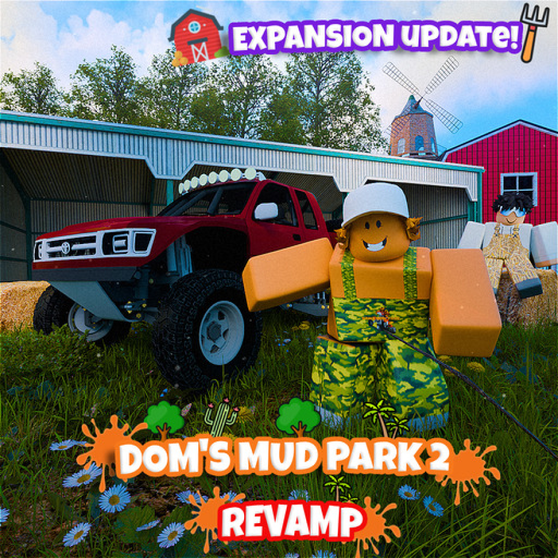 (FIXED!!!) Doms Mud Park 2 V1.5 official Roblox game thumbnail