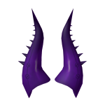 Purple Industrial Horns