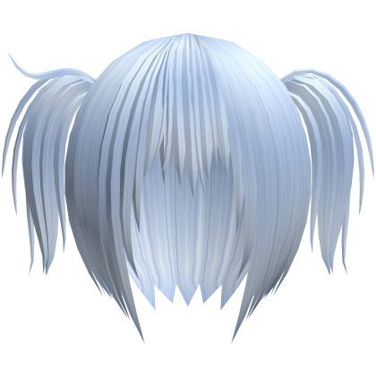 vkei messy emo pigtails in blue Roblox item