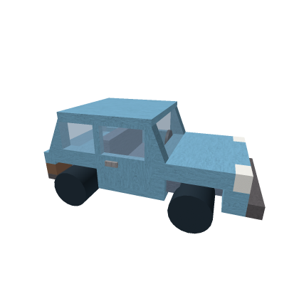 Classic Blue Car [Revamped]