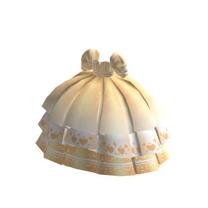 Adorable Yellow Princess Gown