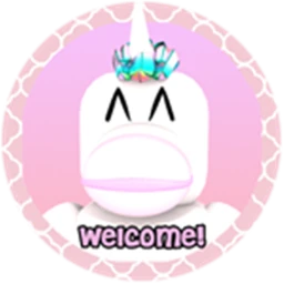 cute blue obby icon