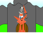 Traffic Cone Castle!