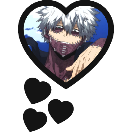 Dabi Thinking Hearts My Hero Academia Roblox item